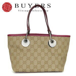 Gucci handbag GG canvas leather Beige Tan pink tote bag